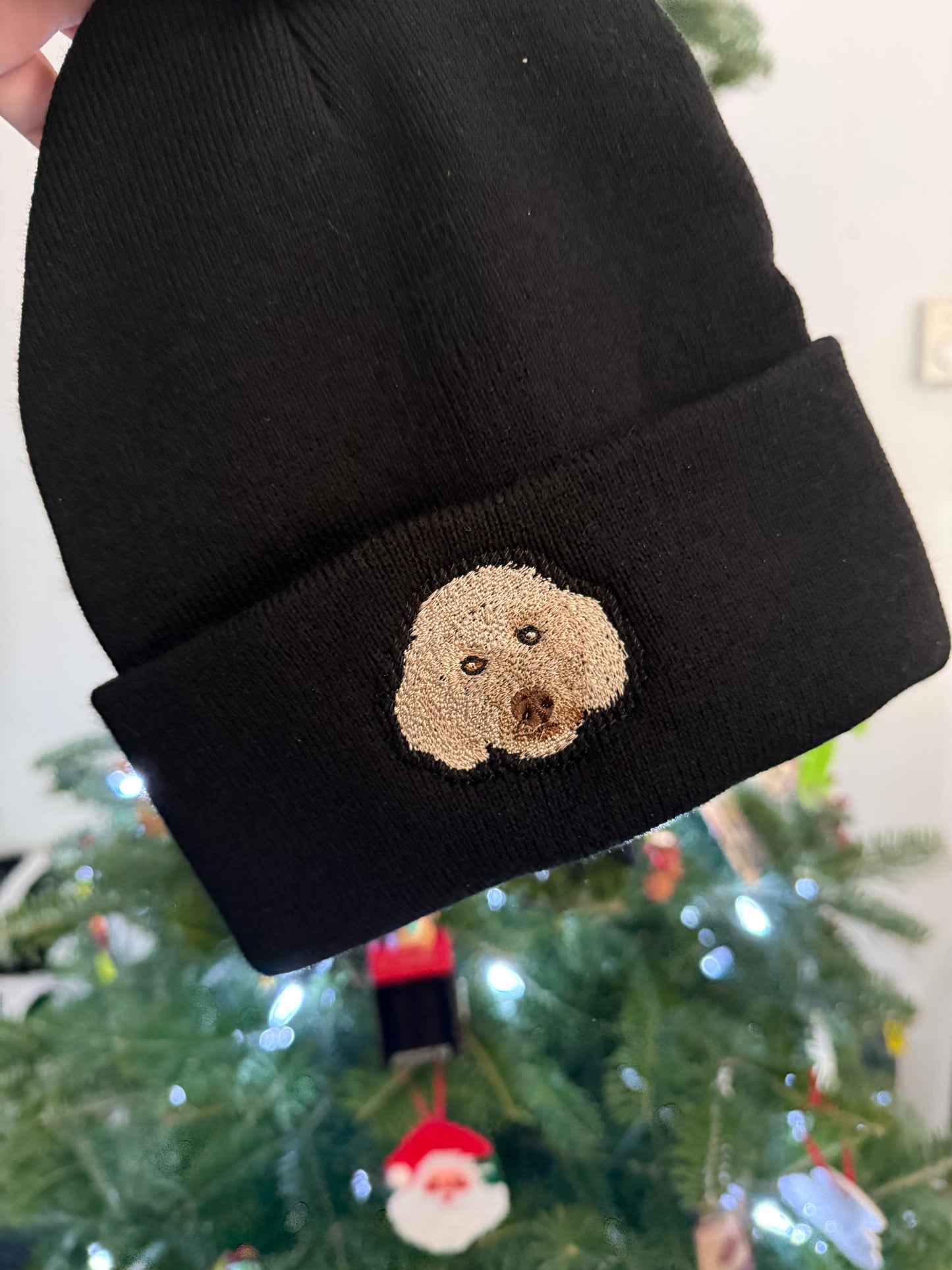 Custom Pet Portrait Beanie