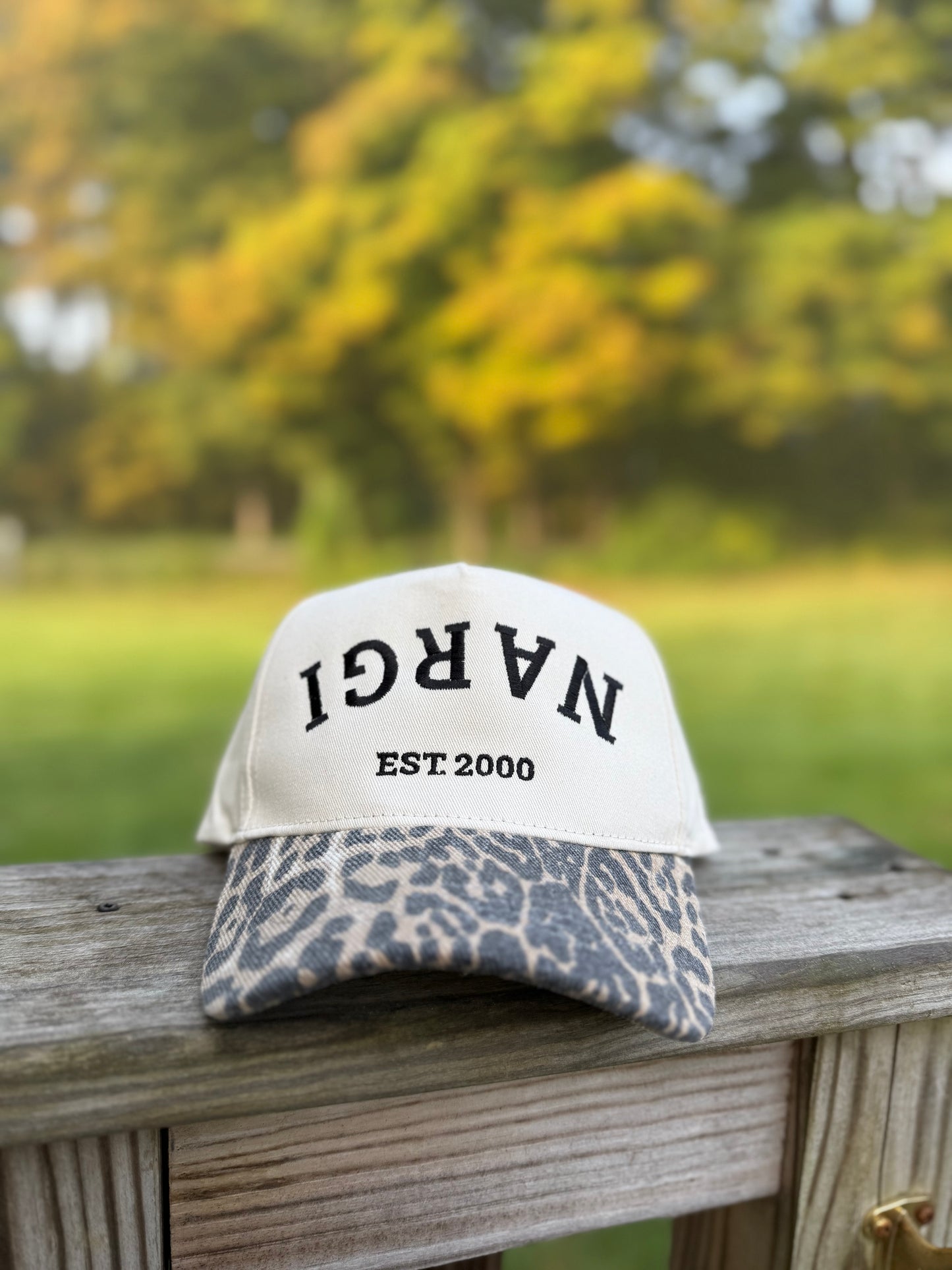 Custom - Upside Down Last Name Hat -