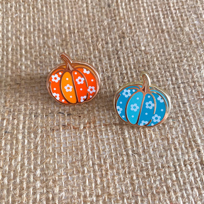 Pumpkin Enamel Pin | Pumpkin Accessories | Retro Gifts