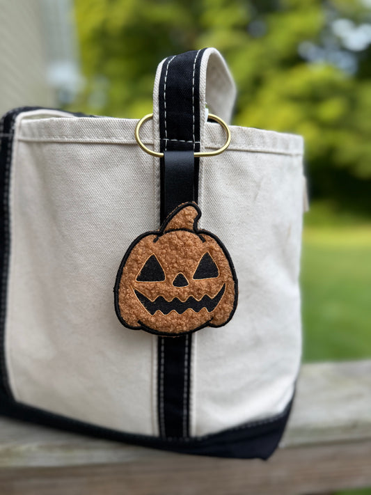 Jack O Lantern Bag Charm