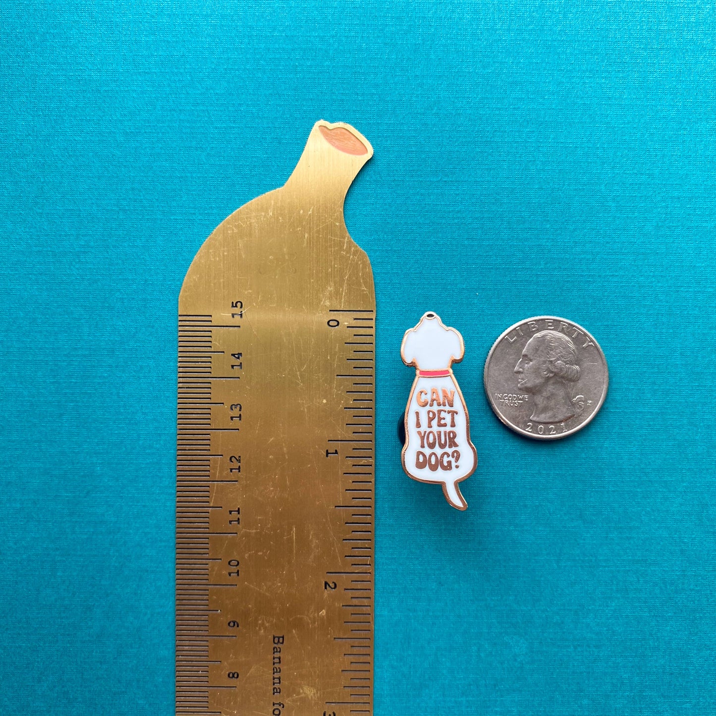 Dog Enamel Pin | Can I Pet Your Dog Pin | Dog Accessory