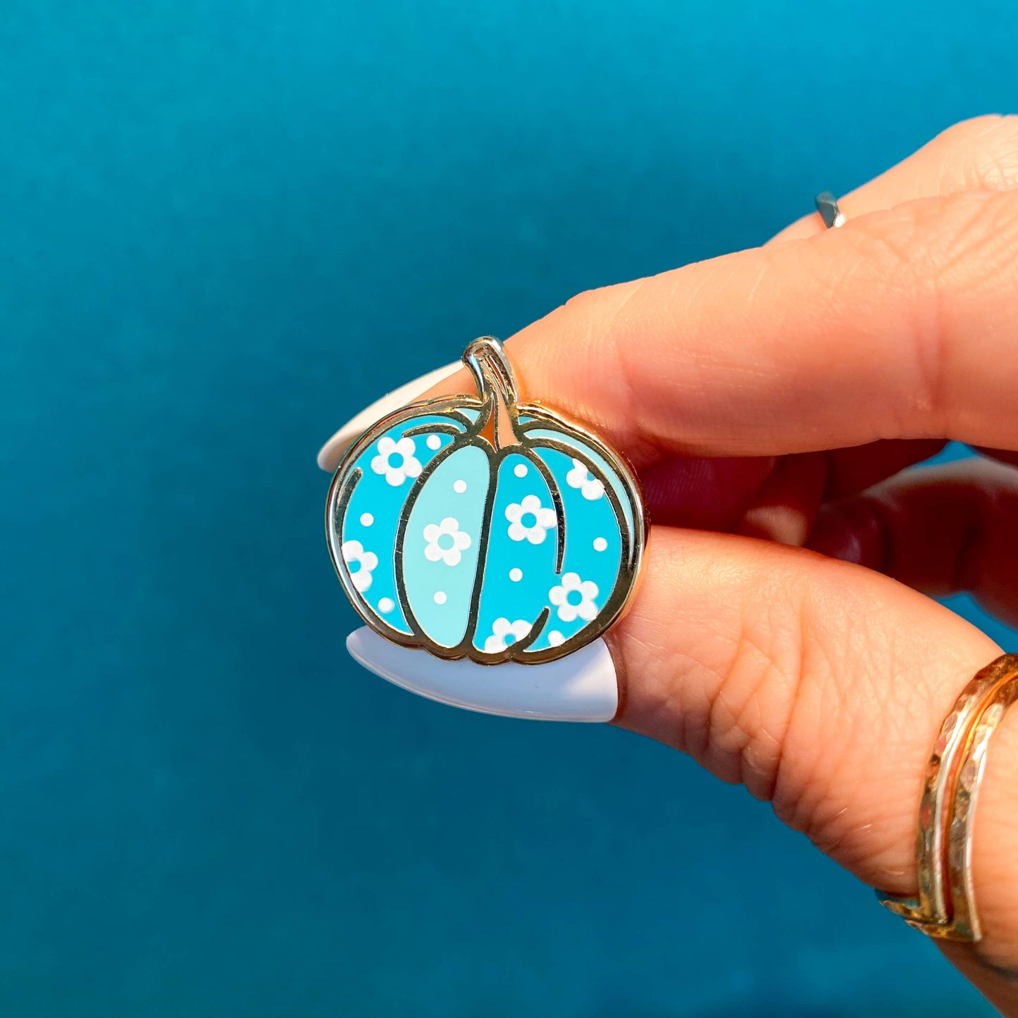 Pumpkin Enamel Pin | Pumpkin Accessories | Retro Gifts