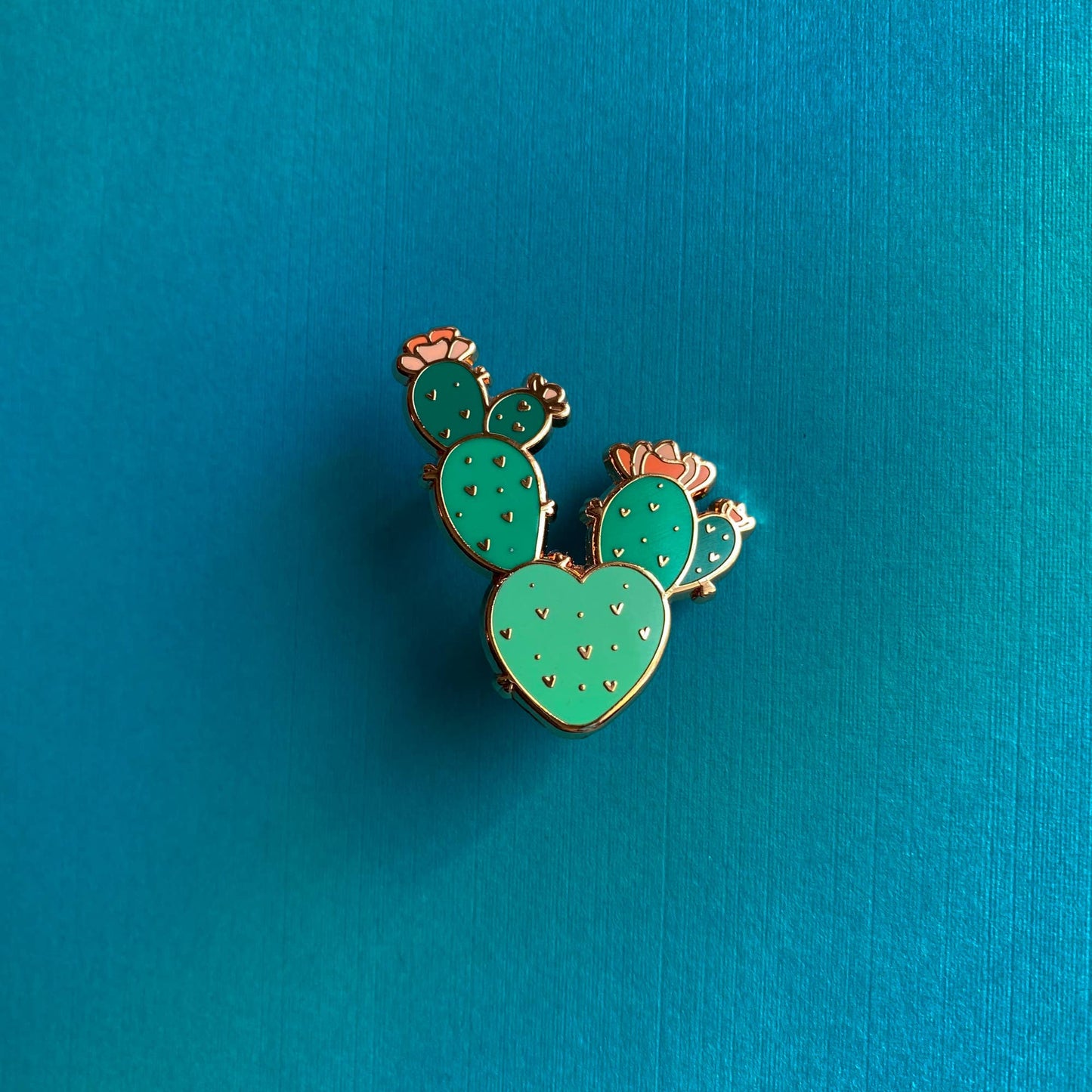Prickly Pear Cactus Enamel Pin | Cactus Accessories