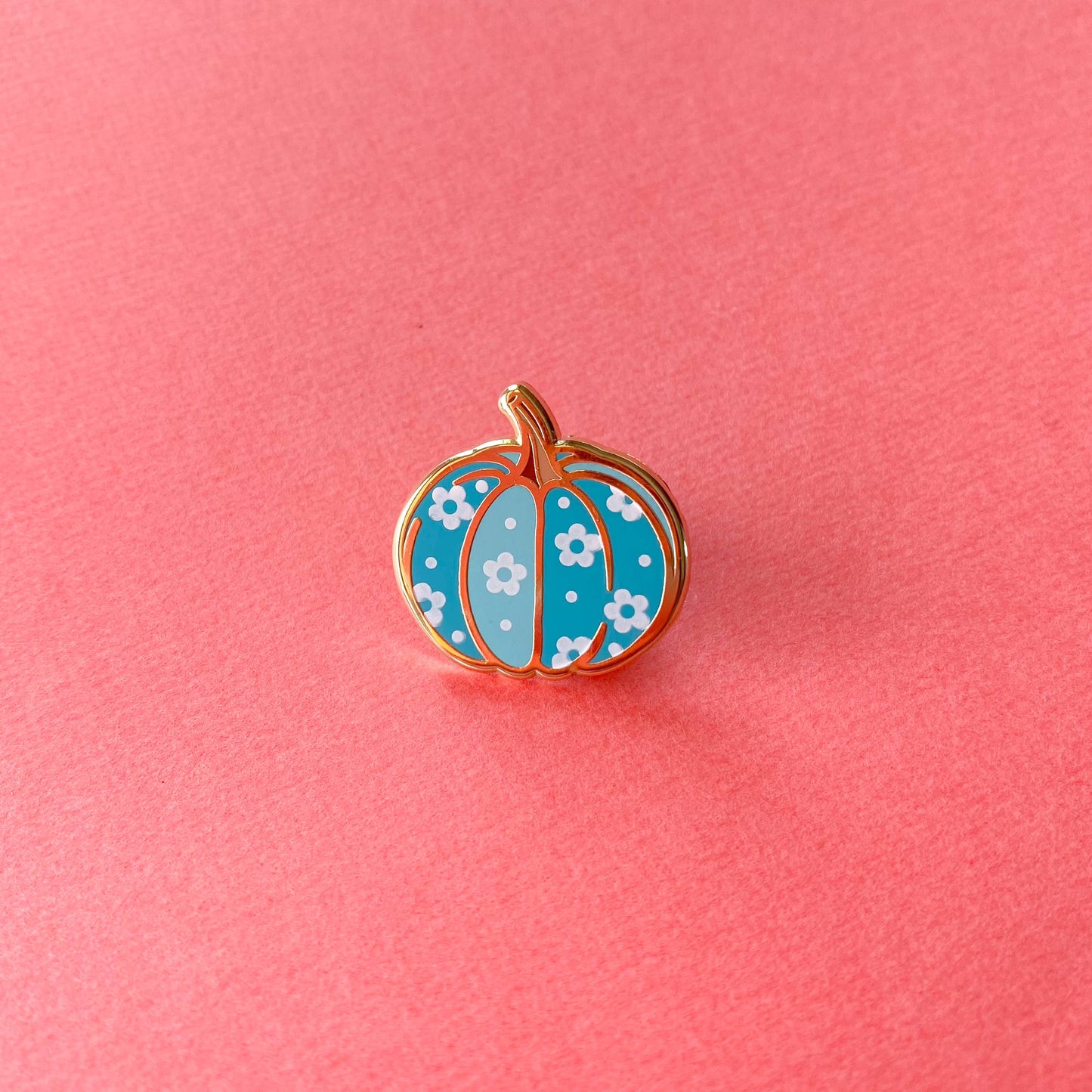 Pumpkin Enamel Pin | Pumpkin Accessories | Retro Gifts